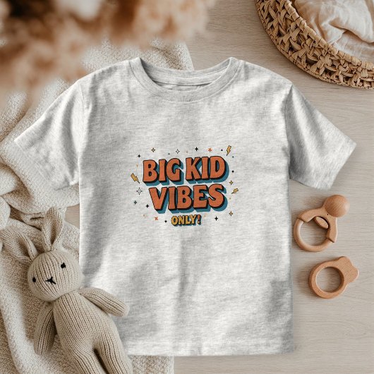 Big Kid Vibes Only Shirt - Perfect for Big Brother