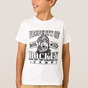 Big Kind Hockey Camp White Helmet T-shirt