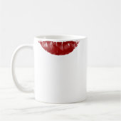 Big Kiss Lipstick druk Koffiemok (Links)