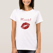 Big Kiss - Muah! T-shirt (Voorkant)