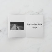 BIG-/KLEINE VRIENDSHIP-KAART KAART (Binnen)