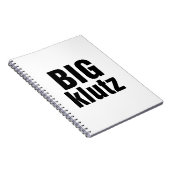 Big Klutz Notitieboek (Rechterzijde)