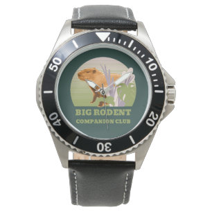 Big Knaagdier Companion Club Capybara Horloge