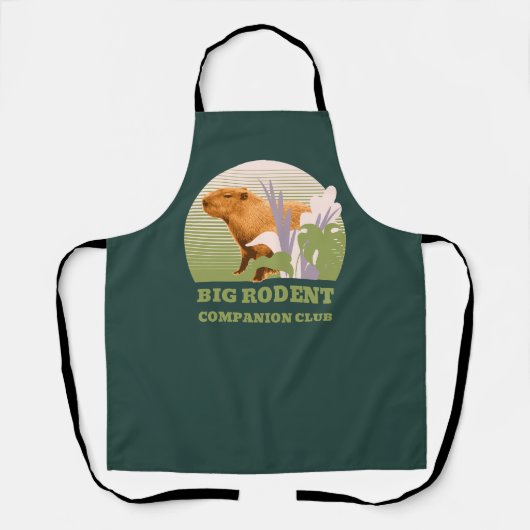 Big Knaagdier Companion Club Capybara Schort (Voorkant)