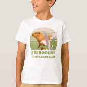Big Knaagdier Companion Club Capybara T-shirt (Voorkant)
