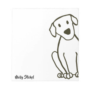 Big Lab Dog-laptop Notitieblok