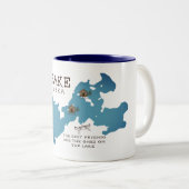 Big Lake Cabin Mok voor onze vrienden (Voorkant rechts)