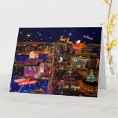 BIG Las Vegas Kerst Kaart (Gele Bloem)