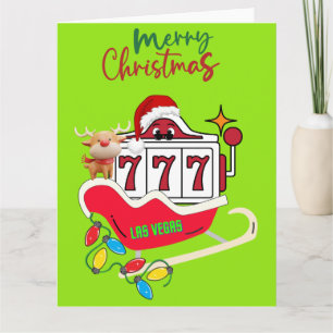 BIG Las Vegas Kerst Kaart