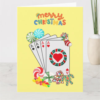 BIG Las Vegas Kerst Kaart