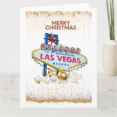 BIG Las Vegas Kerst Kaart (Voorkant)