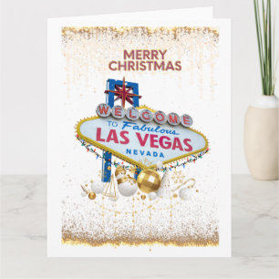 BIG Las Vegas Kerst Kaart