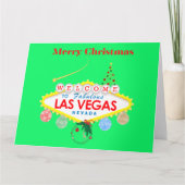 BIG Las Vegas Kerst Kaart (Voorkant)