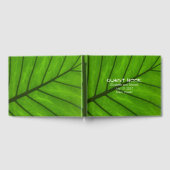 Big Leaf Tropical Wedding Guest Book Gastenboek (Volledig)