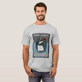 Big League BaseBall Penguin T-shirt (Voorkant volledig)