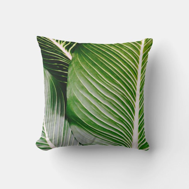 Big Leaves Pillow Kussen (Voorkant)
