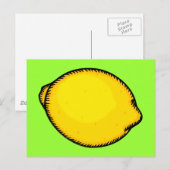 Big Lemon Briefkaart (Voorkant / Achterkant)