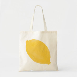 Big Lemon Canvas tas - Illustratie