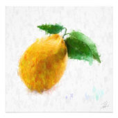 Big Lemon Foto Afdruk (Voorkant)