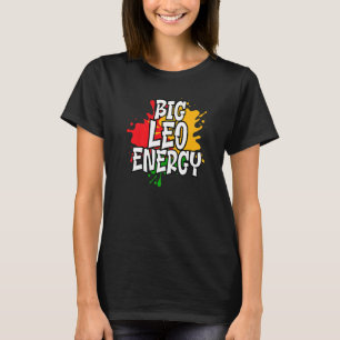 Big Leo Zodiac Energy T-shirt