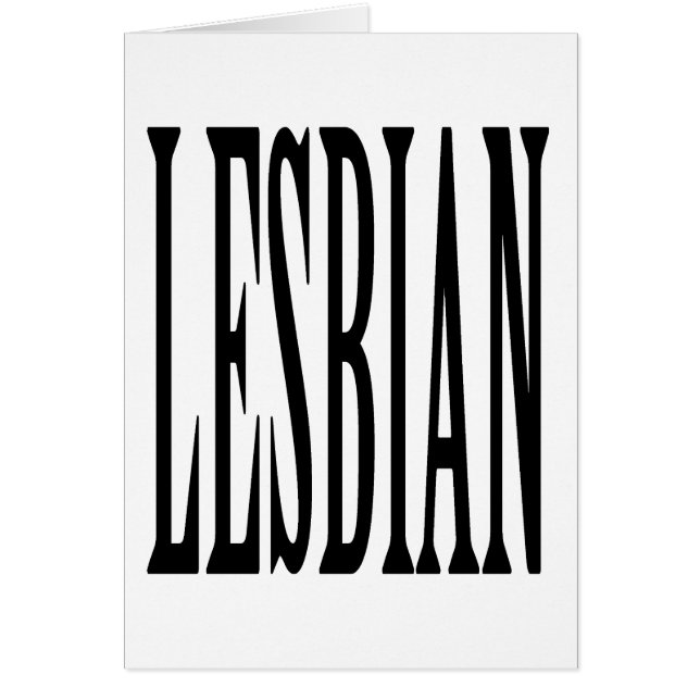 BIG LESBIAN (Voorkant)
