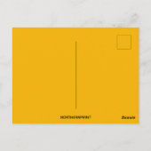  Big Letter Columbus Indiana Briefkaart (Achterkant)