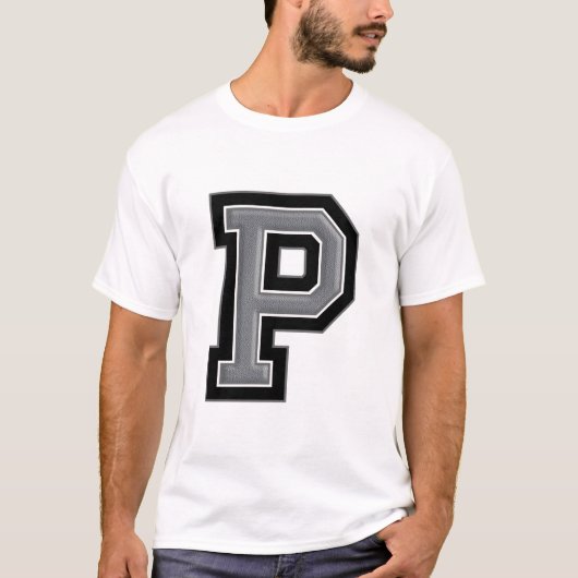 Big Letter "P" T-shirt (Voorkant)