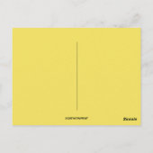 Big Letter Trenton New Jersey Briefkaart (Achterkant)