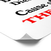 Big Lie : Republikeinse partij voor doodscadepost Poster (Hoek)