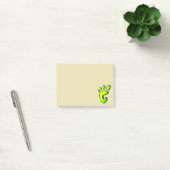 Big Lime Green Footprint Post-it® Notes (Kantoor)