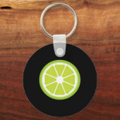 Big Limoen Sliced Costume Cute Easy Fruit Hallowee Sleutelhanger (Voorkant)