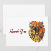 Big Lion Bedankkaart (Voorkant / Achterkant)