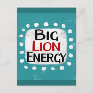 Big Lion Energy Briefkaart