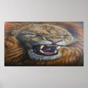 BIG LION POSTER