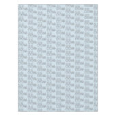 Big Little Shower New Baby Shower Sneakers Blue Bo Tafelkleed (Voorkant)