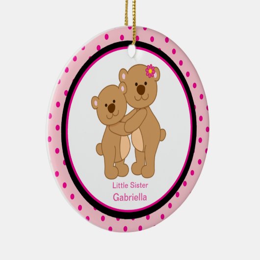 Big/Little Sister Beer Ornament (Rechts)