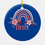 Big Little Sorority Week onthaal College Sister Keramisch Ornament (Achterkant)