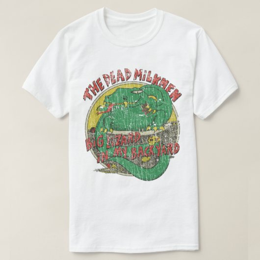 Big Lizard in My Backyard 1985 T-shirt (Design voorkant)