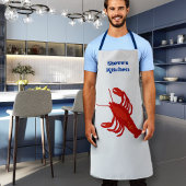 Big Lobster Kitchen Aangepast Schort