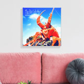 Big Lobster South Australia Canvas Afdruk (Insitu (Woonkamer))