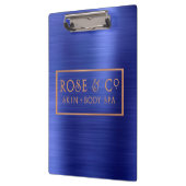 Big Logo Sapphire Cobalt Blue Metallic Klembord (Links)