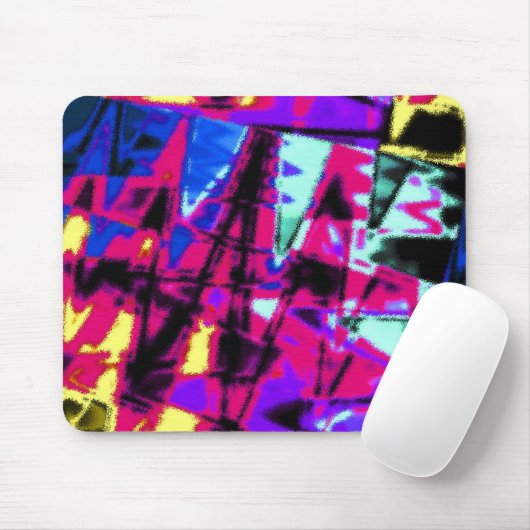 Big Loud Abstract Muismat (Met muis)