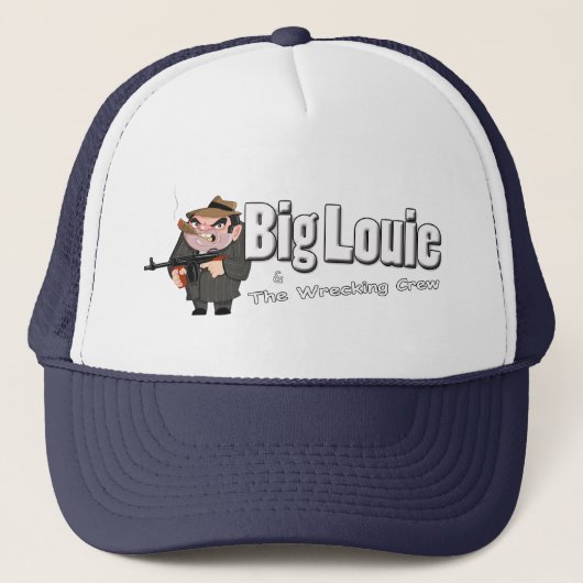 Big Louie en de Wrecking Crew Trucker Hat #1 Pet (Voorkant)