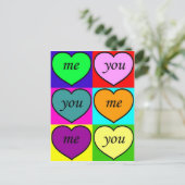 Big Love Briefkaart (Staand voorkant)