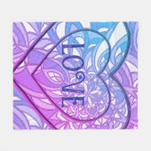 BIG LOVE FLEECE DEKEN (Voorkant (Horizontaal))