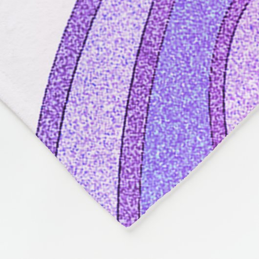 BIG LOVE FLEECE DEKEN (Hoek)