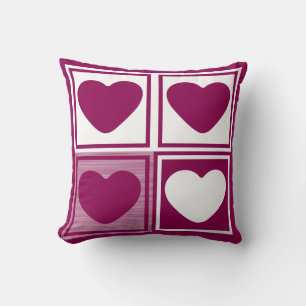 Big Love Heart - Art deco Pillow Kussen