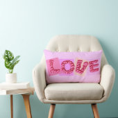 Big Love Little Hearts Pillow Kussen (Stoel)