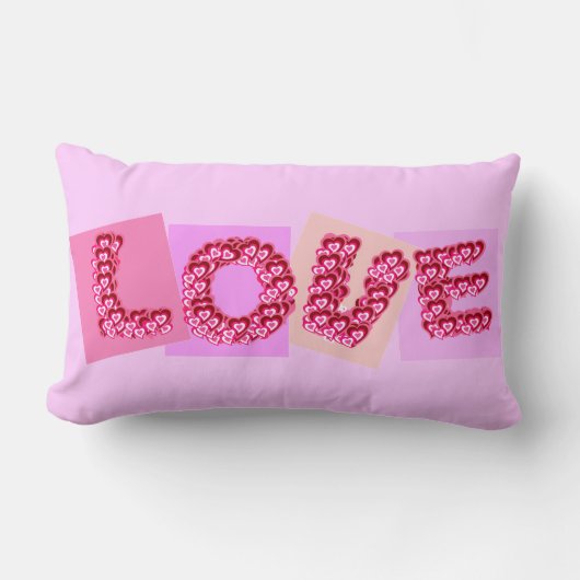 Big Love Little Hearts Pillow Kussen (Voorkant)