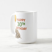 Big Love op 30: Elephant Birthday Mok (Voorkant links)